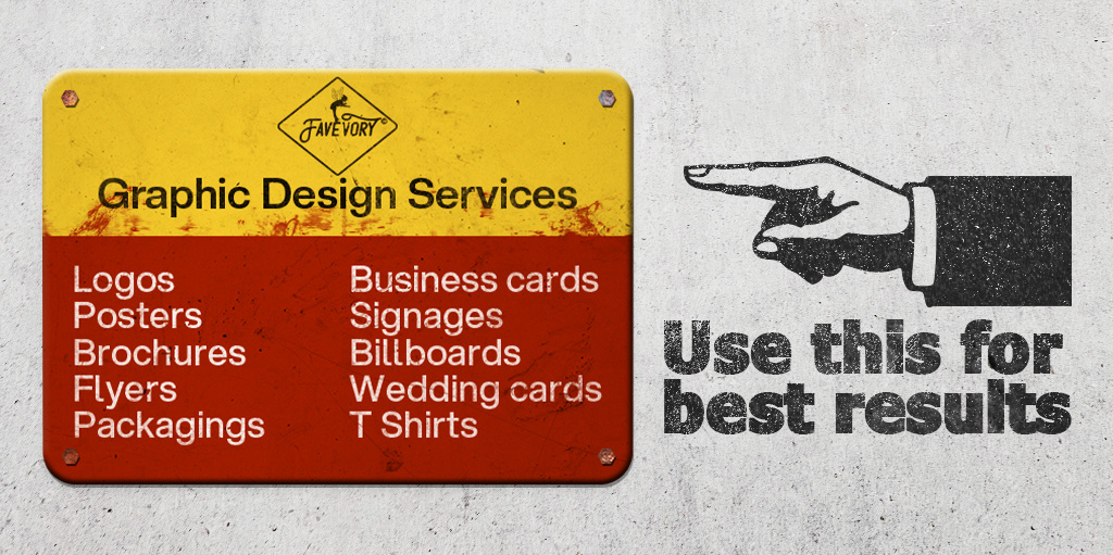 Graphic design services - Favevory